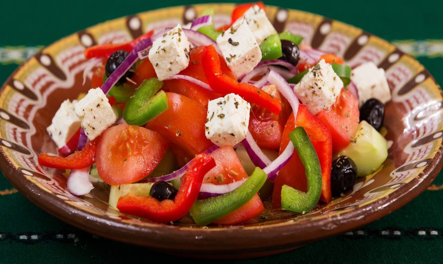 Wassermelonen-Gurken-Salat mit Feta