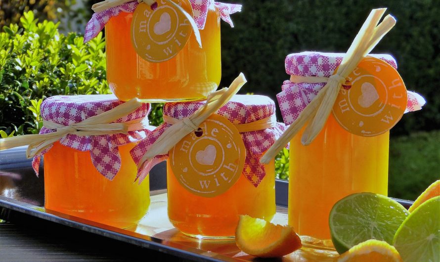 Weihnachtliche Orangenmarmelade