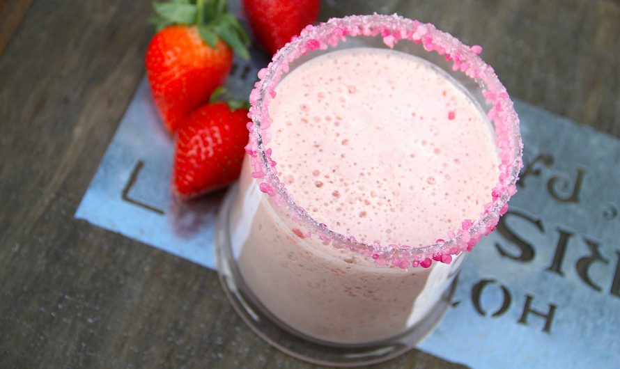 Melonen-Erdbeer-Smoothie