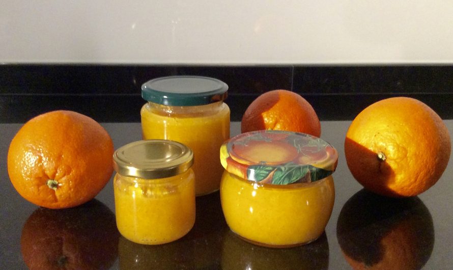 Orangen – Marmelade mit Whiskey und winterlichen Gewürzen