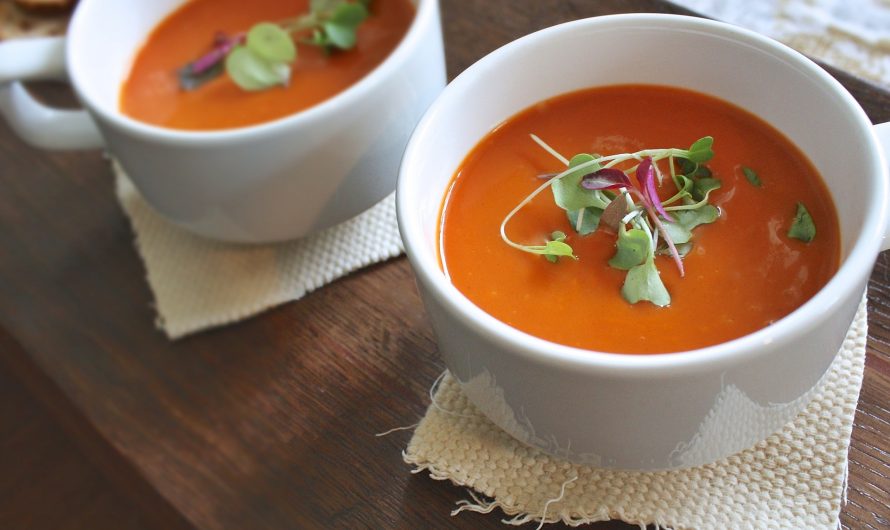 Möhren-Lauch-Suppe mit Chili